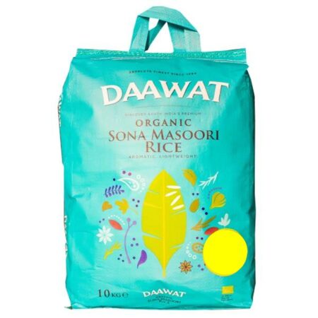 DAWAAT SONA MASOORI RICE10 kg