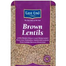 EE BROWN LENTILS 1KG