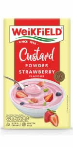 WEIK FIELD CUSTARD POWDER STRAWBERRY 200GM