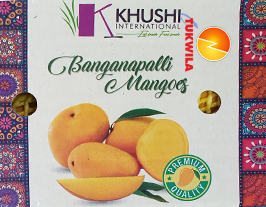 Khushi Mango 9.50-1.2kg Box
