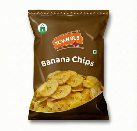 TOWN BUS BANANA CHIPS 170GM
